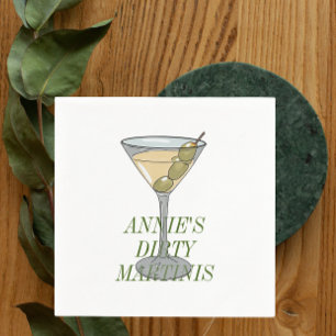 Servilleta De Papel Dirty Martini