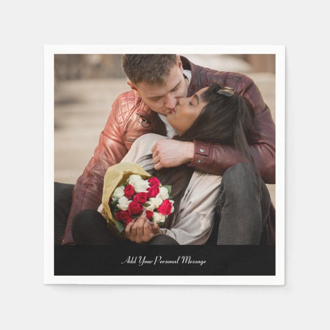 Servilleta De Papel Diseñar su propia foto (Anverso)