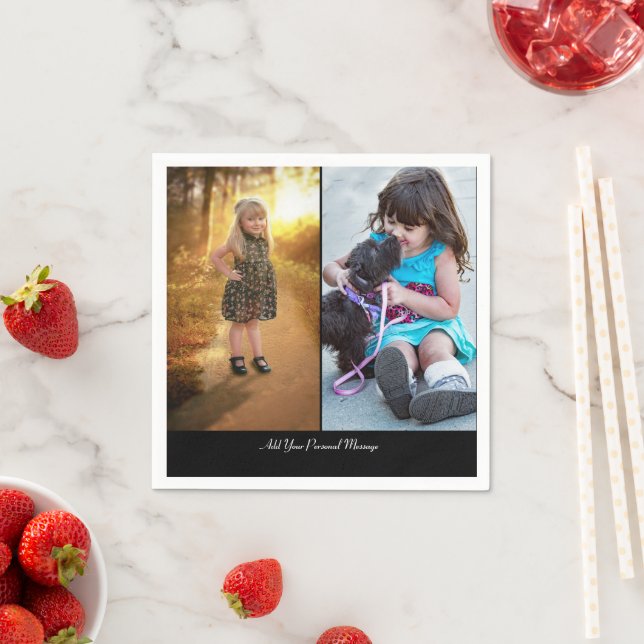 Servilleta De Papel Diseñar su propio Collage de fotos 2 (In situ)