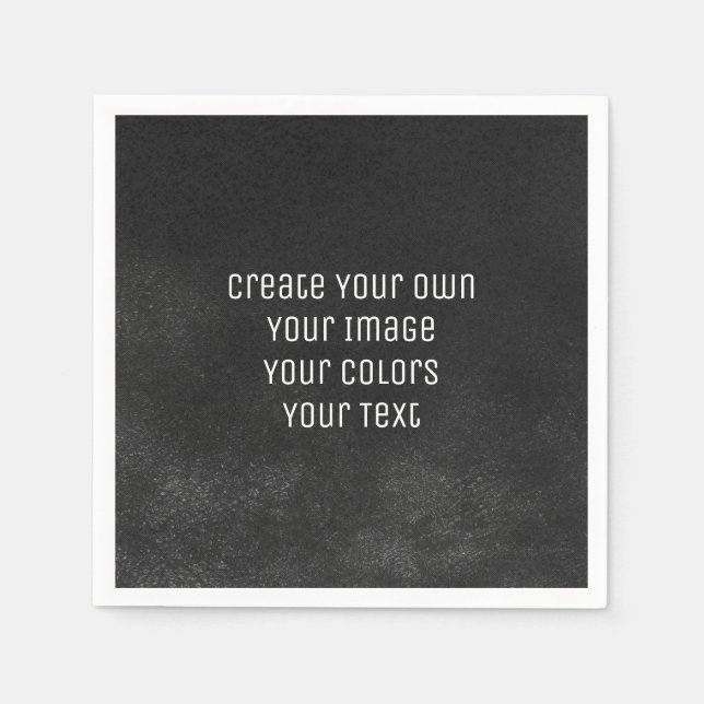 Servilleta De Papel Diseñar tu manera - Crea tu propia (Anverso)