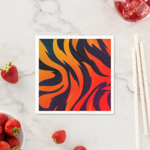 Servilleta De Papel Diseño a rayas