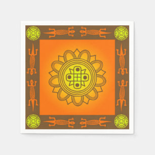 Servilleta De Papel Diseño africano