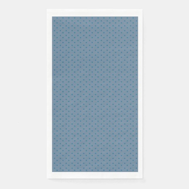 Servilleta De Papel Diseño azul de pizarra (Anverso)