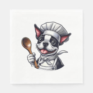Servilleta De Papel Diseño Bostie Cook