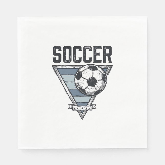 Servilleta De Papel Diseño de camiseta con insignia triangular de baló (Anverso)