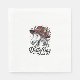 Servilleta De Papel Diseño de Camiseta de Jinete de Caballo Vaquero Oc