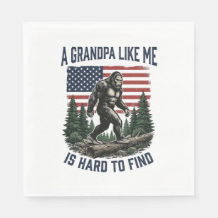 Servilleta De Papel Diseño de camiseta de la bandera americana vintage
