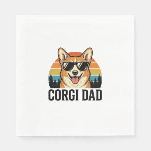 Servilleta De Papel Diseño de camiseta para amantes de perros con grab