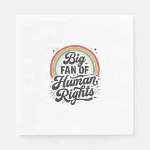 Servilleta De Papel Diseño de camiseta vectorial arcoíris retro de der