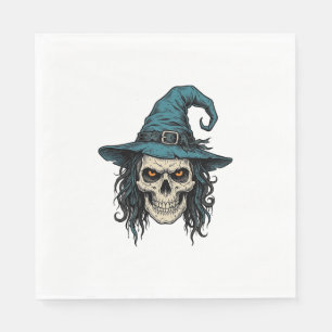Servilleta De Papel Diseño de camiseta vectorial de Halloween de calav