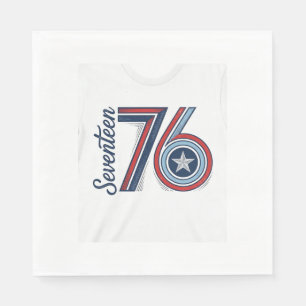 Servilleta De Papel Diseño de camiseta vectorial patriótica Vintage Se