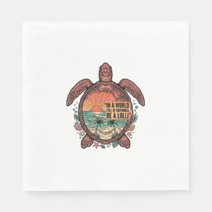 Servilleta De Papel Diseño de camiseta vintage divertida de la abuela 