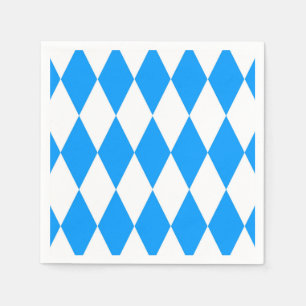Servilleta De Papel Diseño de comprobadores de diamantes de Harlequin 