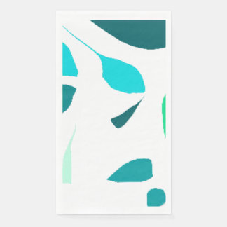 Servilleta De Papel Diseño de cuchillas de menta sutiles