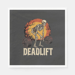 Servilleta De Papel Diseño de entrenamiento de gimnasio de Halloween d