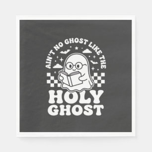 Servilleta De Papel Diseño de fantasma de Halloween retro Espíritu San
