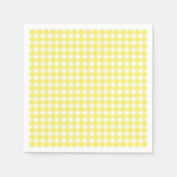 Diseño de Gingham amarillo y blanco