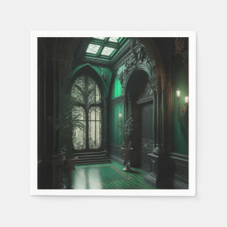 Servilleta De Papel Diseño De Interior Gótico.