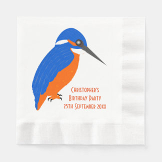 Servilleta De Papel Diseño de Kingfisher