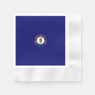 Servilleta De Papel Diseño de la bandera del estado de Kentucky