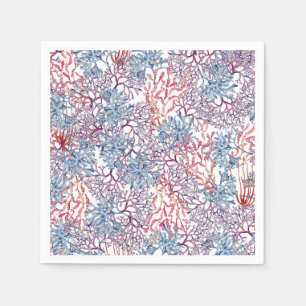 Servilleta De Papel Diseño de la serie de composición de acuarela subm