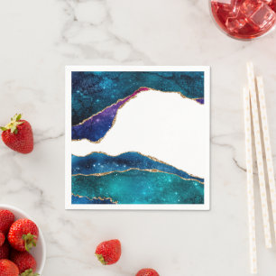 Servilleta De Papel Diseño de la serie Galaxy Agate 3