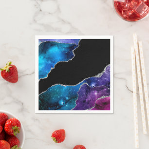 Servilleta De Papel Diseño de la serie Galaxy Agate 9