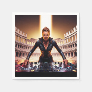 Servilleta De Papel Diseño de música Napkin de papel