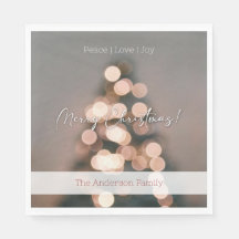 Diseño de Navidades festivos Napkin - Navidades cá