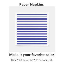Servilleta De Papel Diseño de patrón de rayas