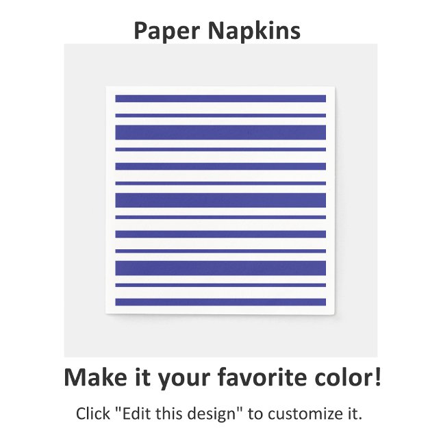 Servilleta De Papel Diseño de patrón de rayas (Subido por el creador)