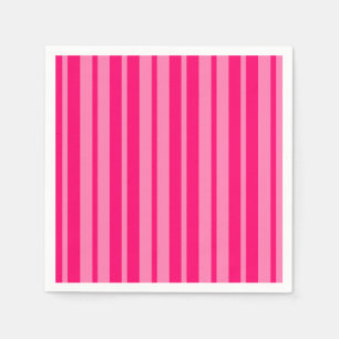 Servilleta De Papel Diseño de patrones de rayas estilizadas de color r