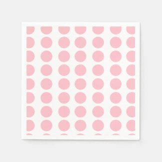 Servilleta De Papel Diseño de puntos rosados de polka