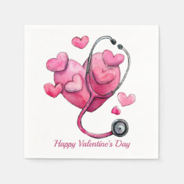Servilleta De Papel Diseño de San Valentín para sanar corazones