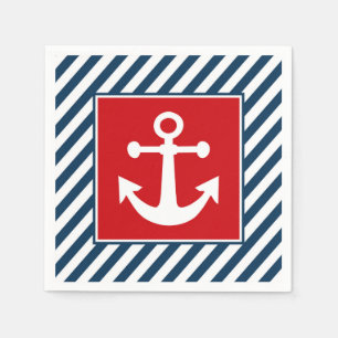 Servilleta De Papel Diseño de temática náutica