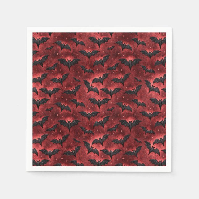 Servilleta De Papel Diseño de una serie de vampiros 12 (Anverso)