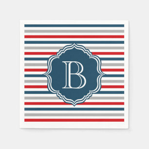 Servilleta De Papel Diseño del monograma