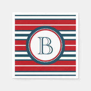 Servilleta De Papel Diseño del monograma
