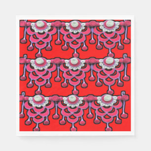 Servilleta De Papel Diseño digital en 3D colorido servilletas de almue