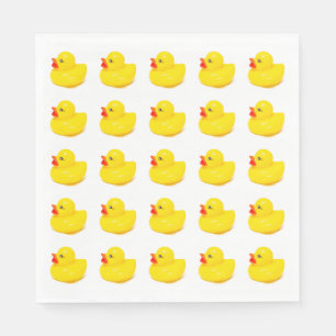 Servilleta De Papel Diseño divertido de pato amarillo