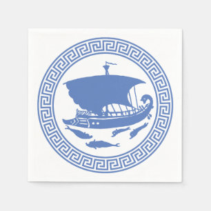 Servilleta De Papel Diseño dominante griego