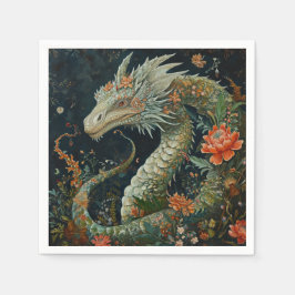 Servilleta De Papel Diseño Dragon