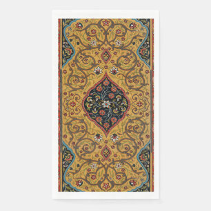 Servilleta De Papel Diseño elegante de alfombra persa antigua