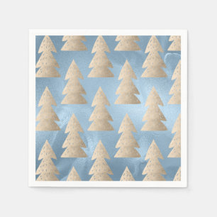Servilleta De Papel Diseño elegante y moderno de árbol de Navidad do
