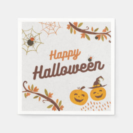 Servilleta De Papel Diseño Feliz Halloween