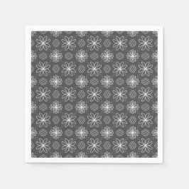Servilleta De Papel Diseño gris