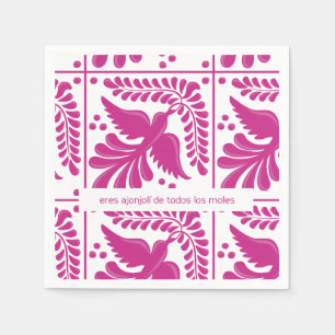 servilleta de papel diseño mexicano