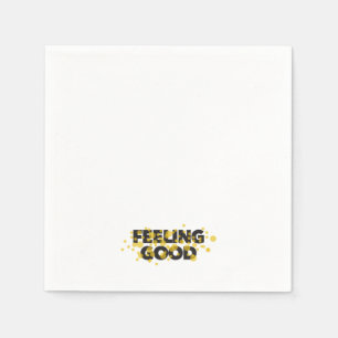 Servilleta De Papel Diseño moderno, juguetón y alegre de Feeling Good