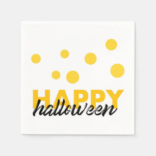 Servilleta De Papel Diseño moderno y lúdico de Halloween Feliz