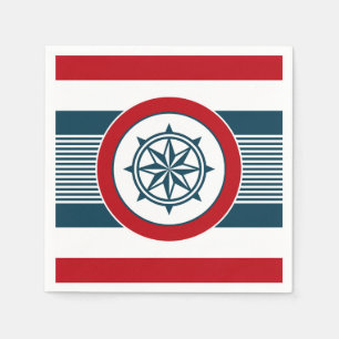 Servilleta De Papel Diseño náutico
